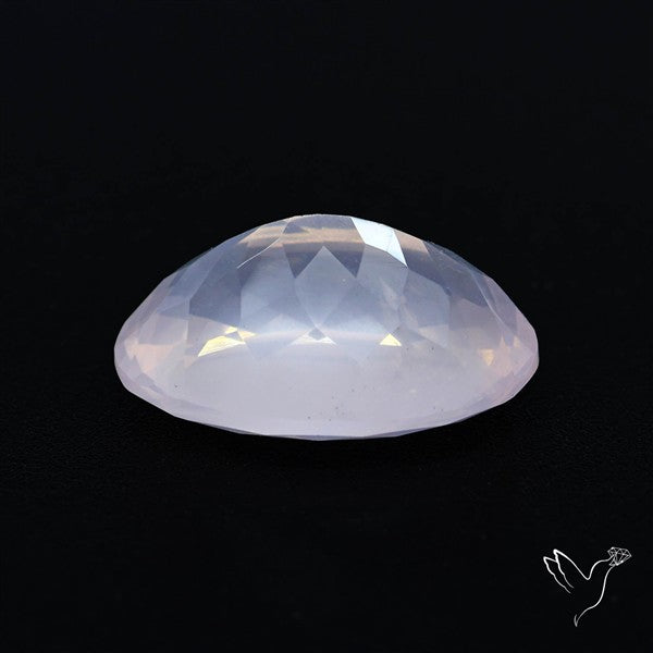 High Grade Rose Quartz Faceted Fine Gemstone