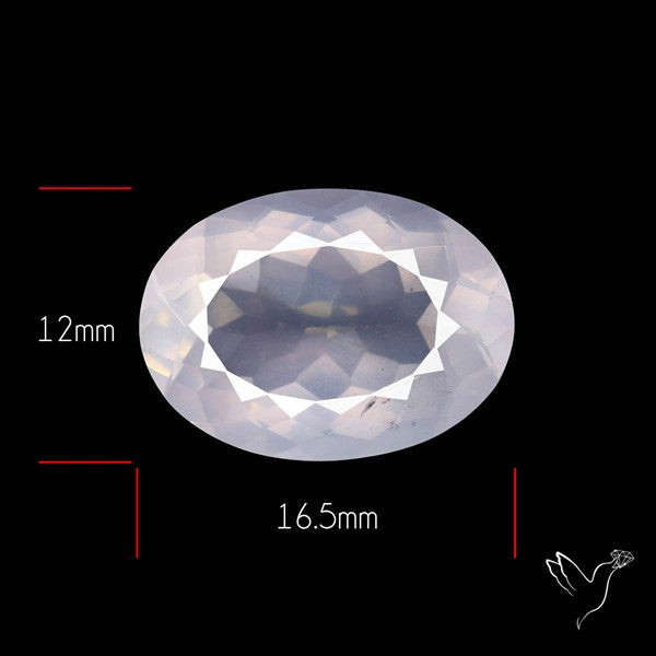 High Grade Rose Quartz Faceted Fine Gemstone