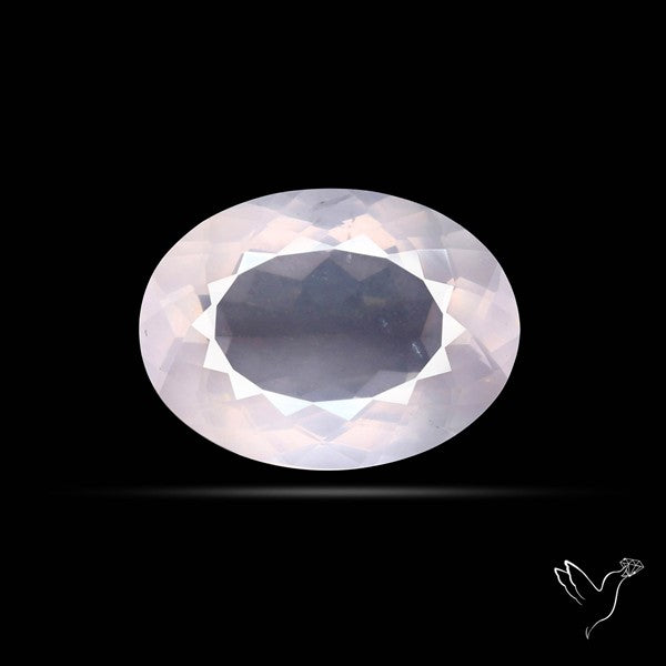 High Grade Rose Quartz Faceted Fine Gemstone