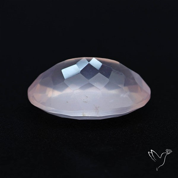 High Grade Rose Quartz Faceted Fine Gemstone