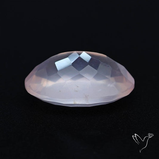 High Grade Rose Quartz Faceted Fine Gemstone