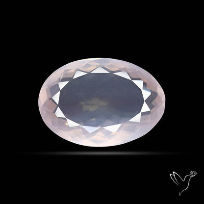 High Grade Rose Quartz Faceted Fine Gemstone