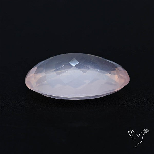 High Grade Rose Quartz Faceted Fine Gemstone