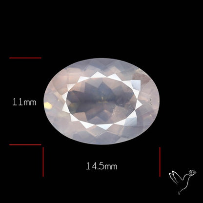 High Grade Rose Quartz Faceted Fine Gemstone