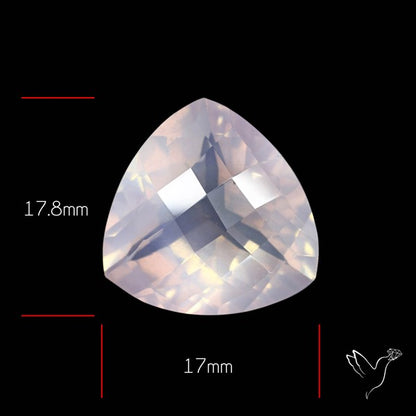High Grade Rose Quartz Faceted Fine Gemstone