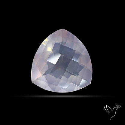 High Grade Rose Quartz Faceted Fine Gemstone