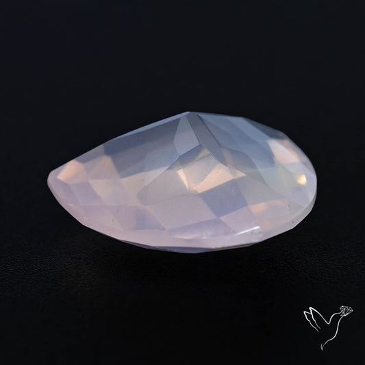 High Grade Rose Quartz Faceted Fine Gemstone