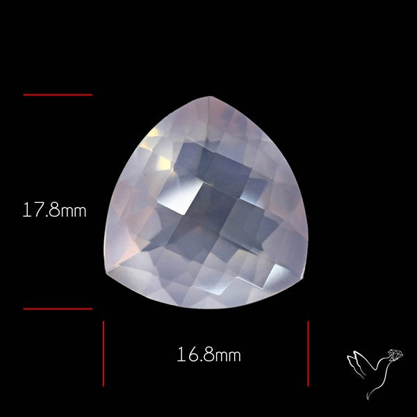 High Grade Rose Quartz Faceted Fine Gemstone