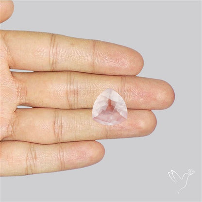High Grade Rose Quartz Faceted Fine Gemstone
