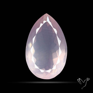 High Grade Rose Quartz Faceted Fine Gemstone