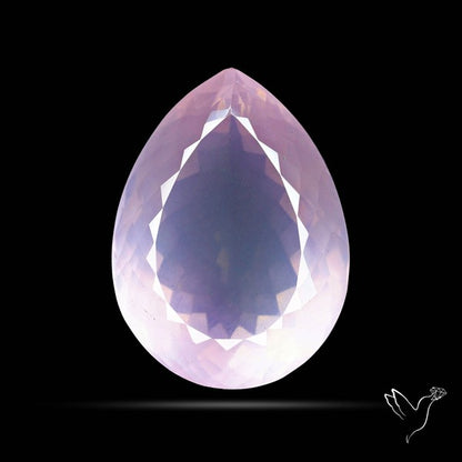 High Grade Rose Quartz Faceted Fine Gemstone