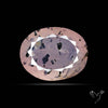 Rose Quartz with Diopside Inclusion Faceted Fine Gemstone