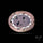 Rose Quartz with Diopside Inclusion Faceted Fine Gemstone