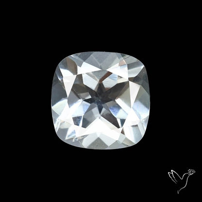 Himalayan Clear Crystal Quartz Faceted Fine Gemstone