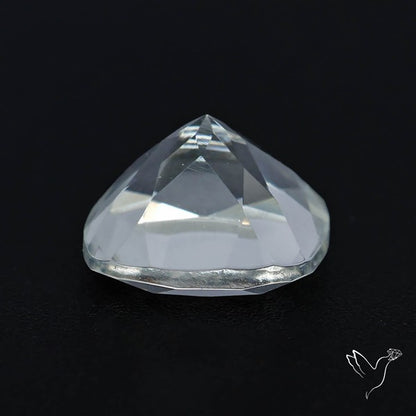 Himalayan Clear Crystal Quartz Faceted Fine Gemstone