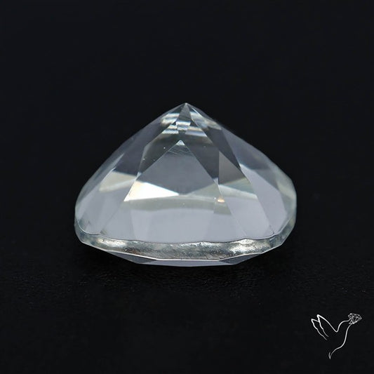 Himalayan Clear Crystal Quartz Faceted Fine Gemstone