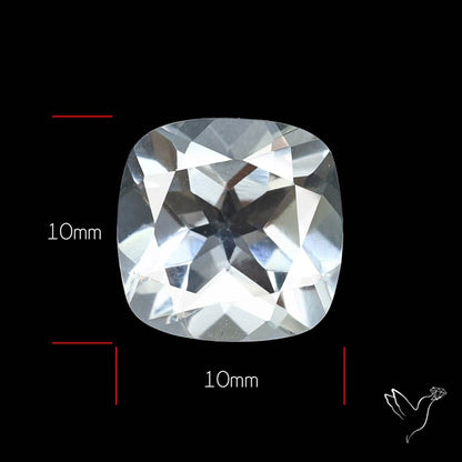 Himalayan Clear Crystal Quartz Faceted Fine Gemstone