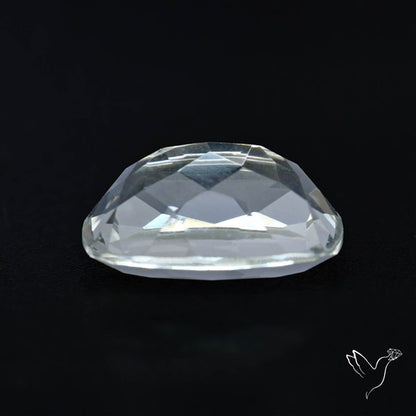 Himalayan Clear Crystal Quartz Faceted Fine Gemstone