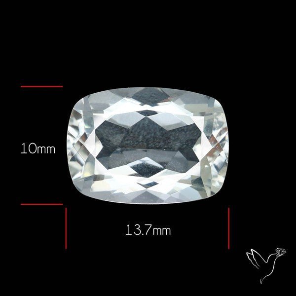 Himalayan Clear Crystal Quartz Faceted Fine Gemstone
