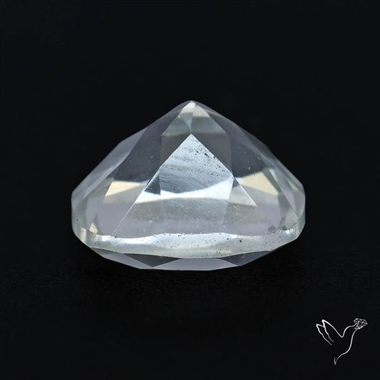 Himalayan Clear Crystal Quartz Faceted Fine Gemstone