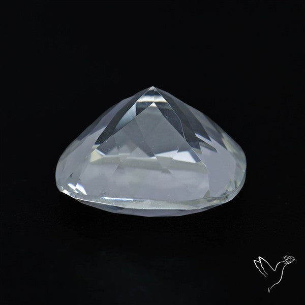 Himalayan Clear Crystal Quartz Faceted Fine Gemstone