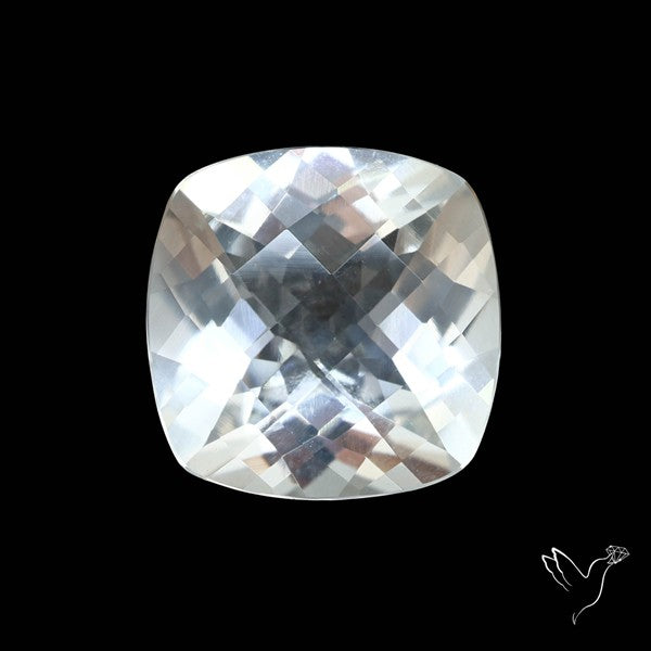 Himalayan Clear Crystal Quartz Faceted Fine Gemstone