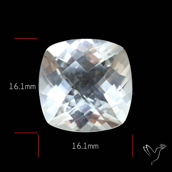 Himalayan Clear Crystal Quartz Faceted Fine Gemstone