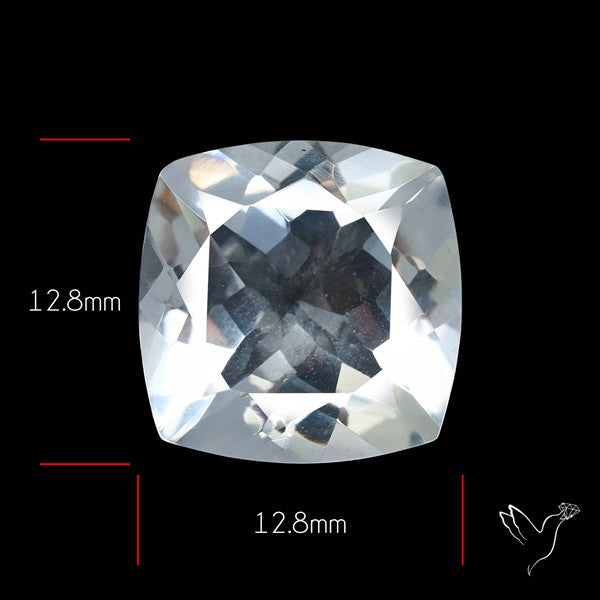 Himalayan Clear Crystal Quartz Faceted Fine Gemstone