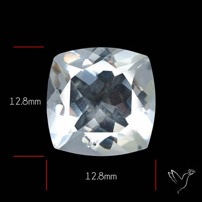 Himalayan Clear Crystal Quartz Faceted Fine Gemstone
