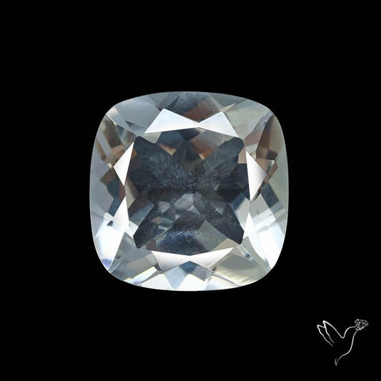 Himalayan Clear Crystal Quartz Faceted Fine Gemstone