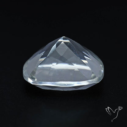 Himalayan Clear Crystal Quartz Faceted Fine Gemstone