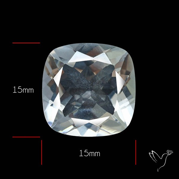 Himalayan Clear Crystal Quartz Faceted Fine Gemstone