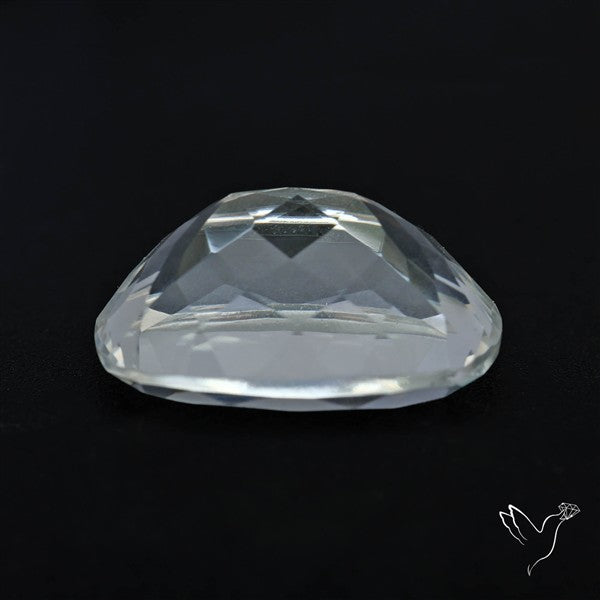 Himalayan Clear Crystal Quartz Faceted Fine Gemstone
