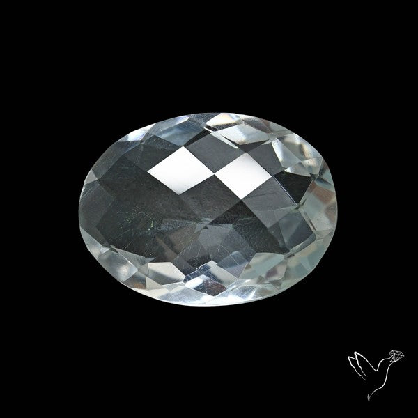 Himalayan Clear Crystal Quartz Faceted Fine Gemstone