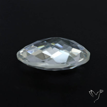 Himalayan Clear Crystal Quartz Faceted Fine Gemstone