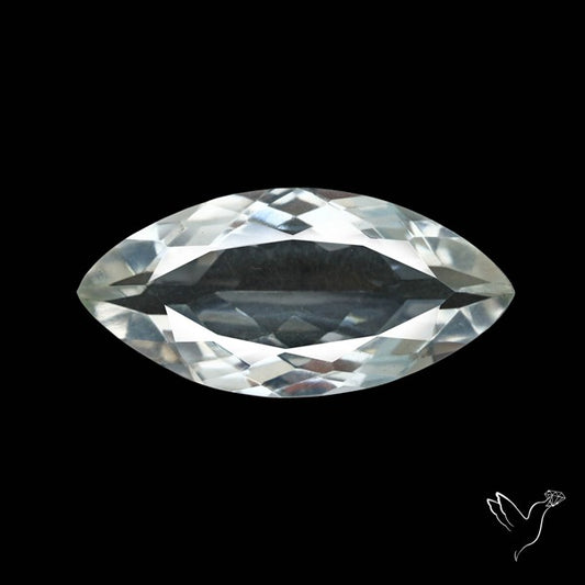 Himalayan Clear Crystal Quartz Faceted Fine Gemstone