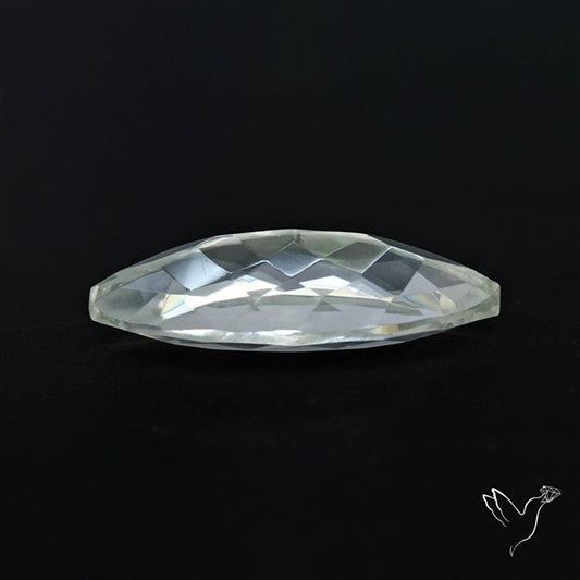 Himalayan Clear Crystal Quartz Faceted Fine Gemstone