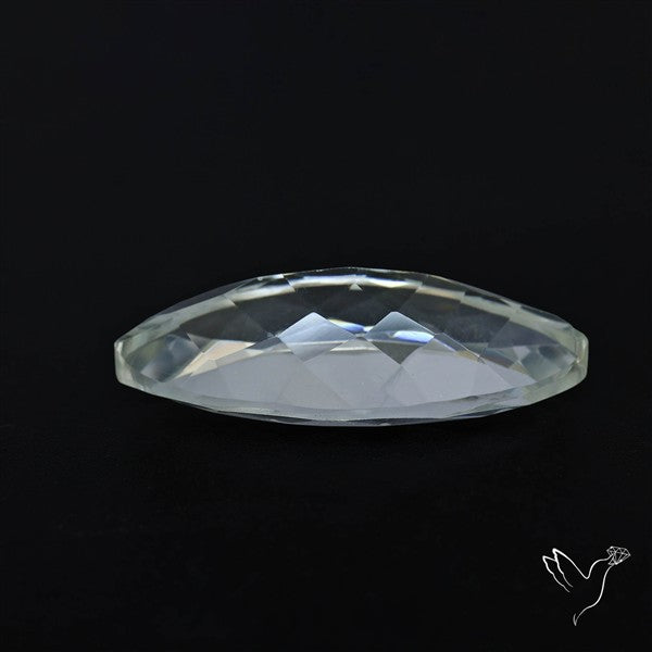 Himalayan Clear Crystal Quartz Faceted Fine Gemstone
