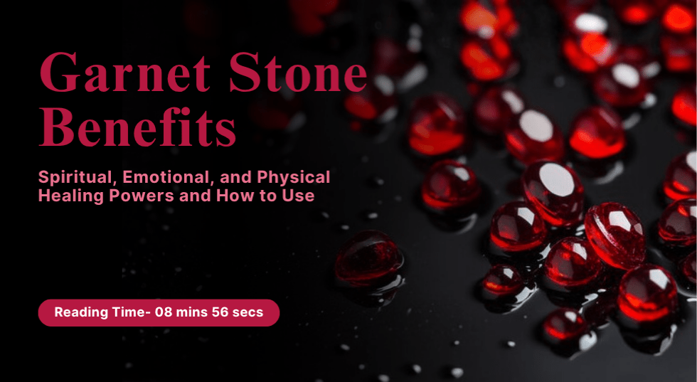 Garnet Stone Benefits: Spiritual, Emotional, and Physical Healing Powers and How to use