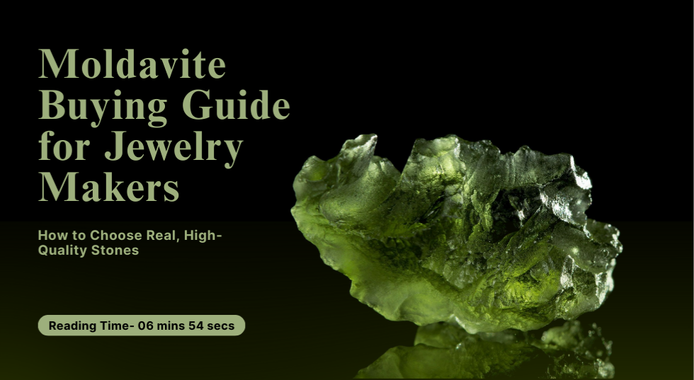 Moldavite Buying Guide for Jewelry Makers: How to Choose Real, High-Quality Stones
