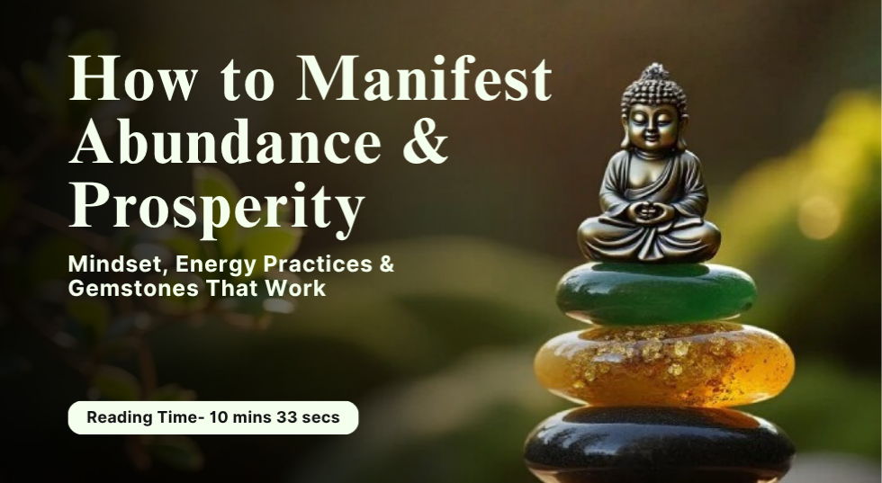 How to Manifest Abundance and Prosperity: Mindset, Energy Practices & Gemstones That Work