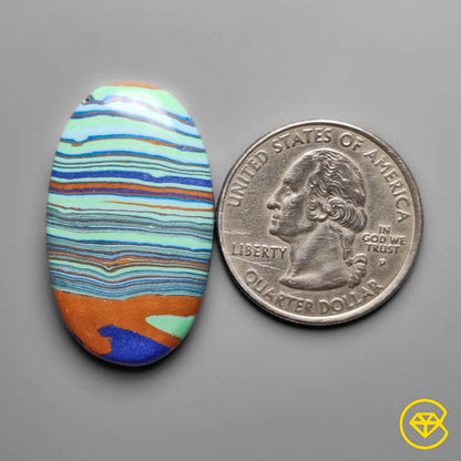 Rainbow Calcilica Cabochon