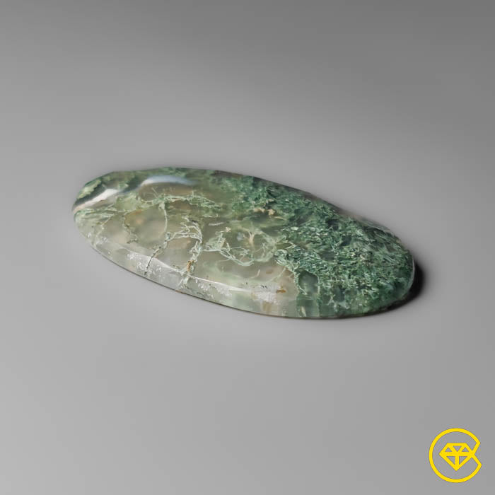 Checkerboard Cut Horse Canyon Moss Agate