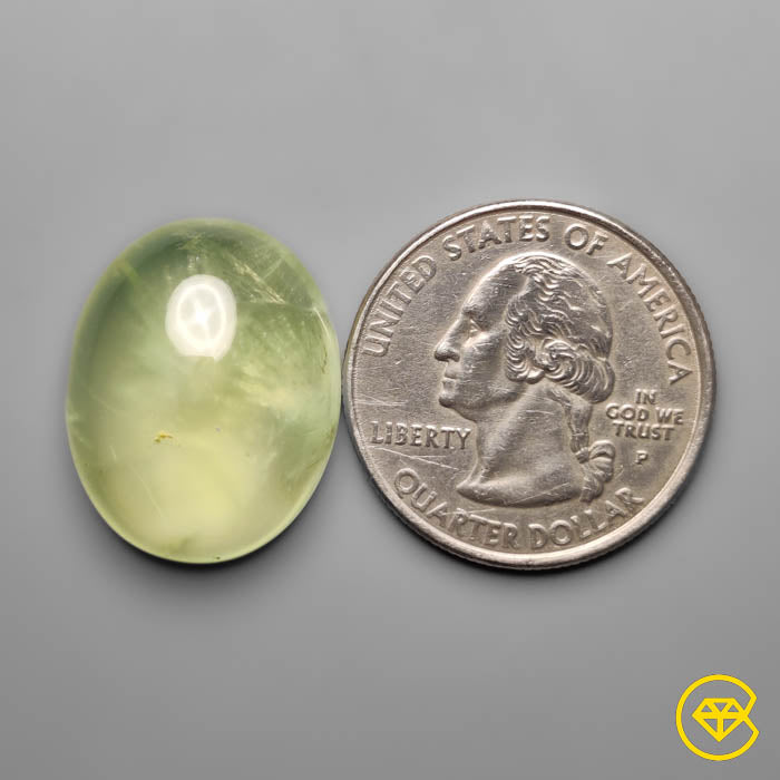 Australian Gemmy Prehnite Cabochon