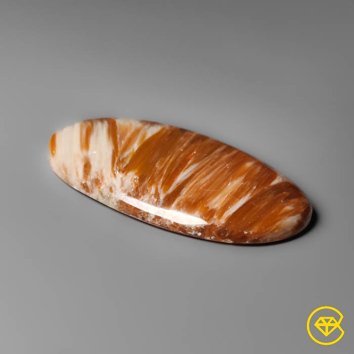 Orange Calcite Cabochon