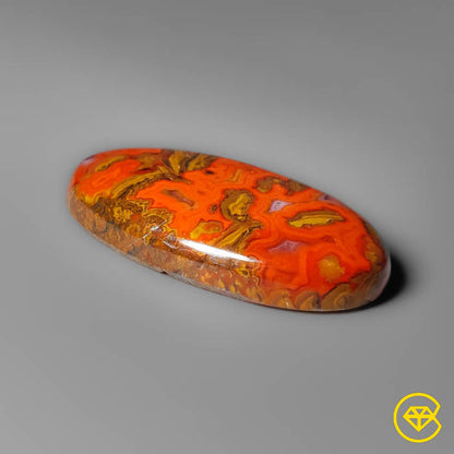 Moroccan Seam Agate Cabochon