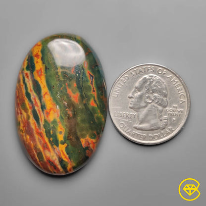 Bloodstone Cabochon