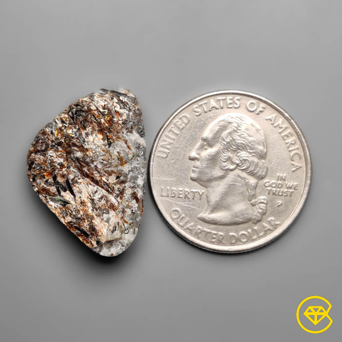 Raw Face Astrophyllite