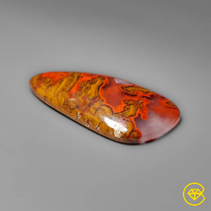 Moroccan Seam Agate Cabochon