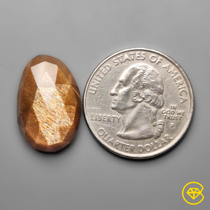 Rose Cut Sunstone